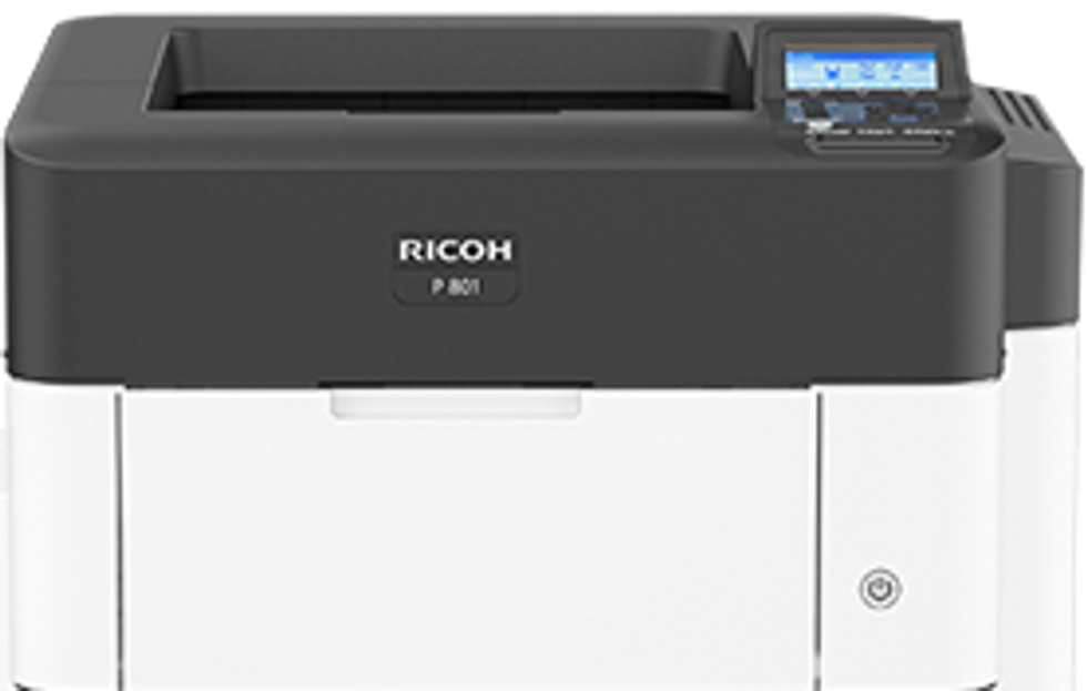 RICOH P 801 Black and White Laser Printer
