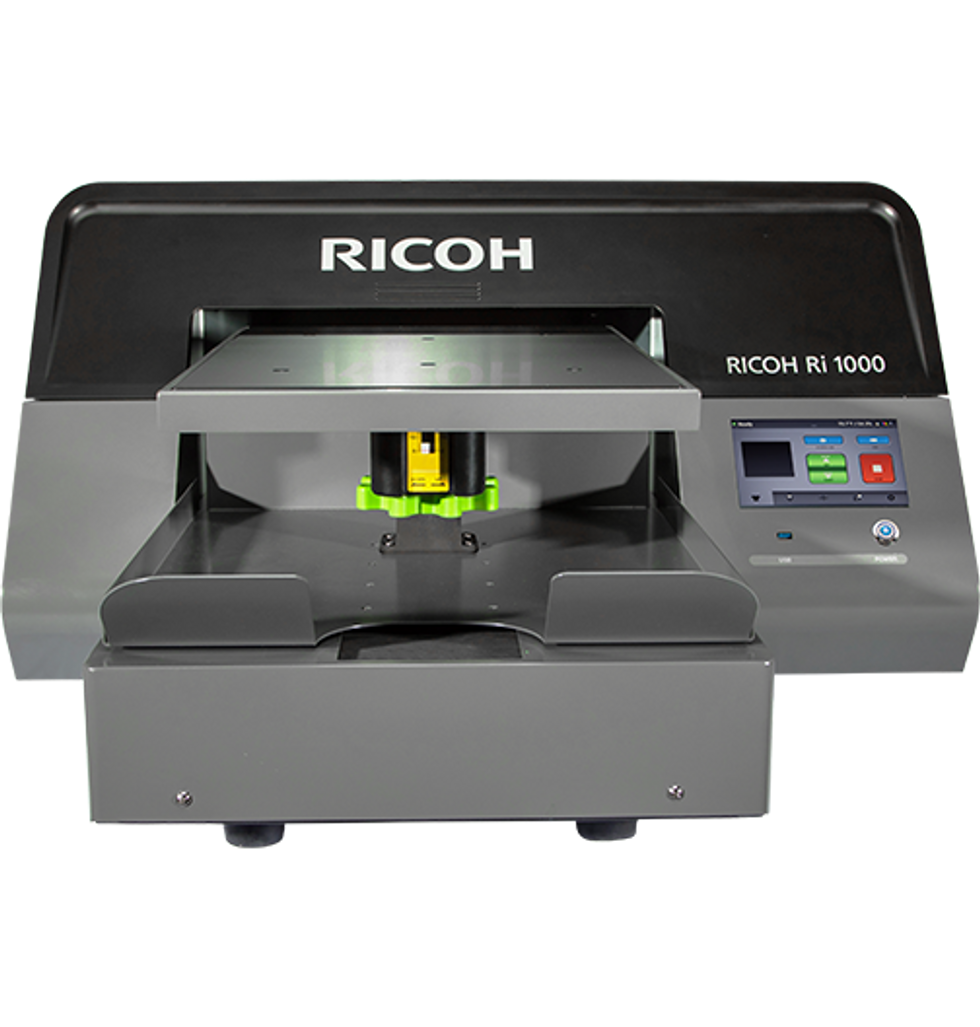 RICOH Ri 1000 Direct to Garment Printer
