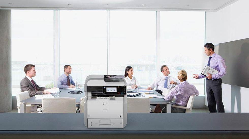 RICOH MP 401SPF Black and White Multifunction Printer