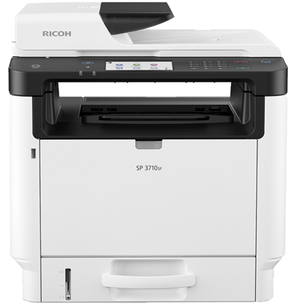 RICOH SP 3710SF Black and White Laser Multifunction Printer