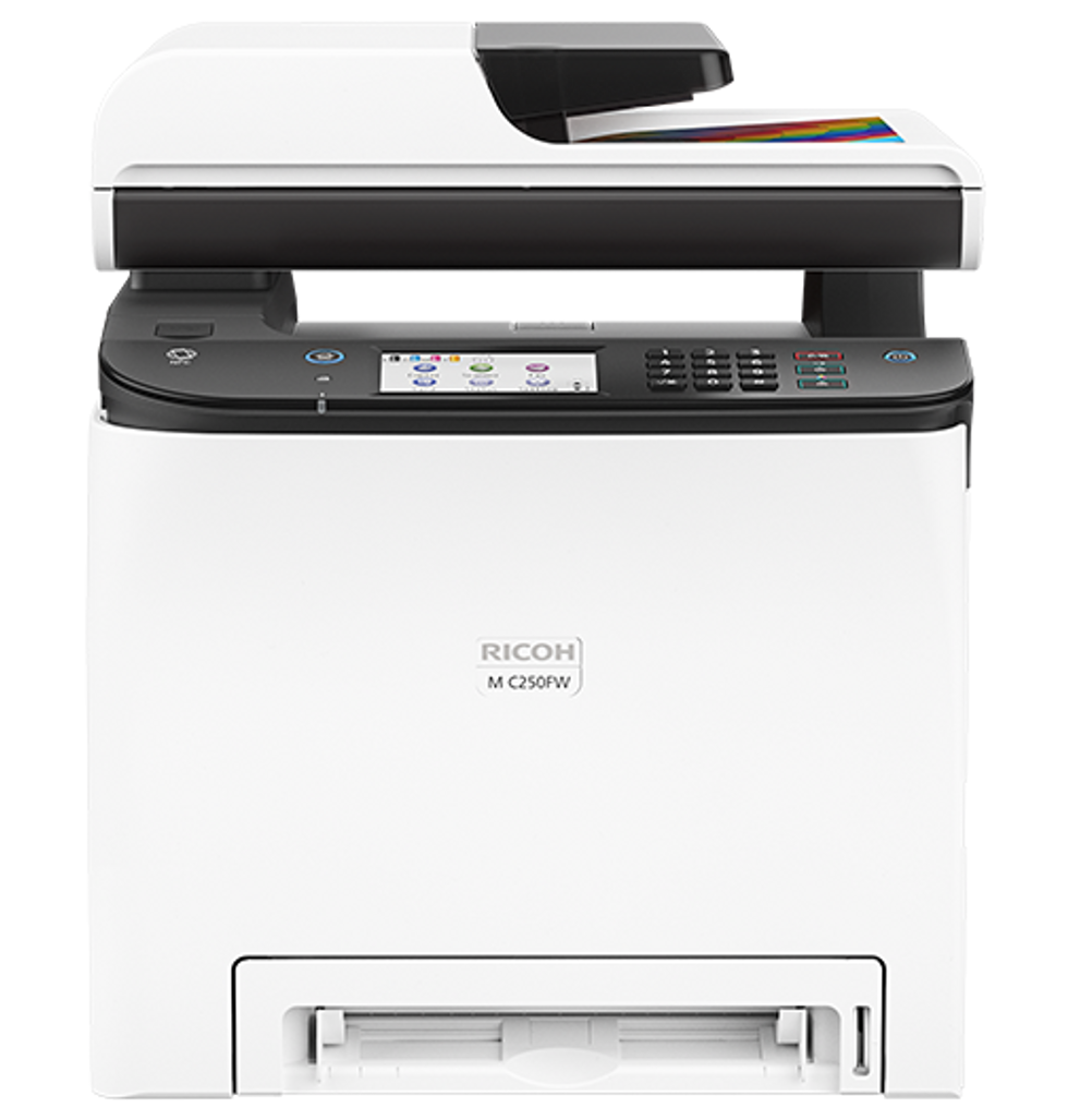 RICOH M C250FW Color Laser Multifunction Printer