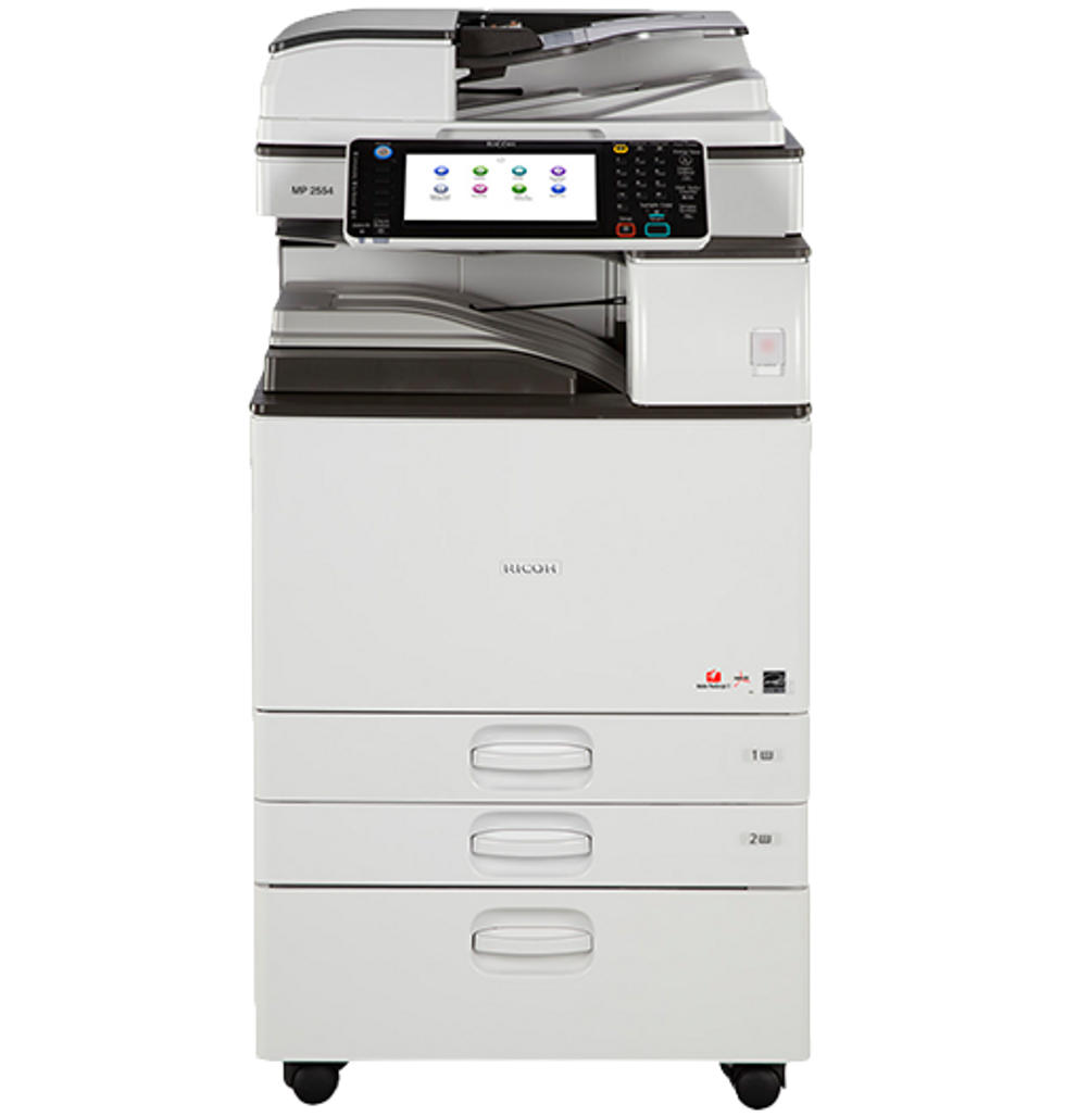 RICOH MP 2554 Black and White Laser Multifunction Printer