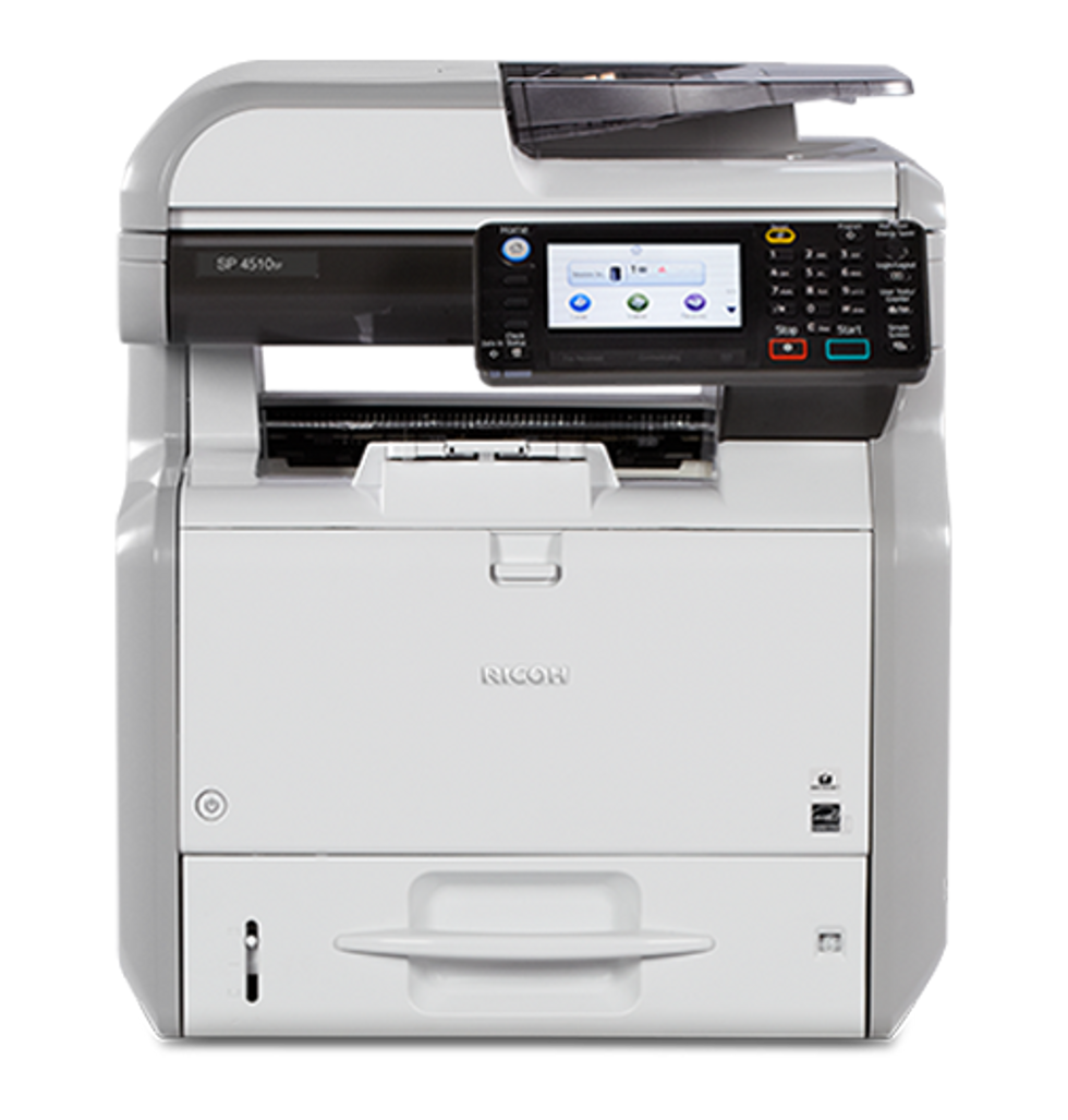 RICOH SP 4510SF Black and White Multifunction Printer