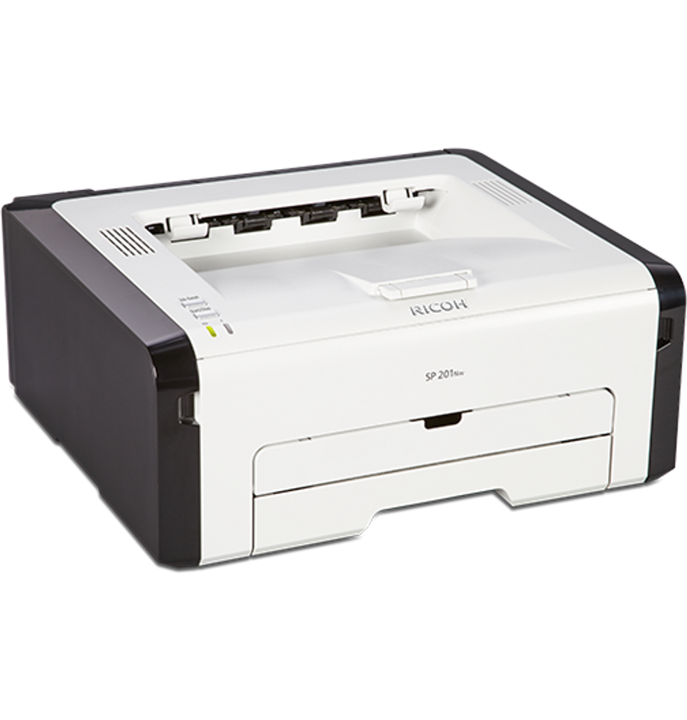 RICOH SP 201Nw Black and White Laser Printer
