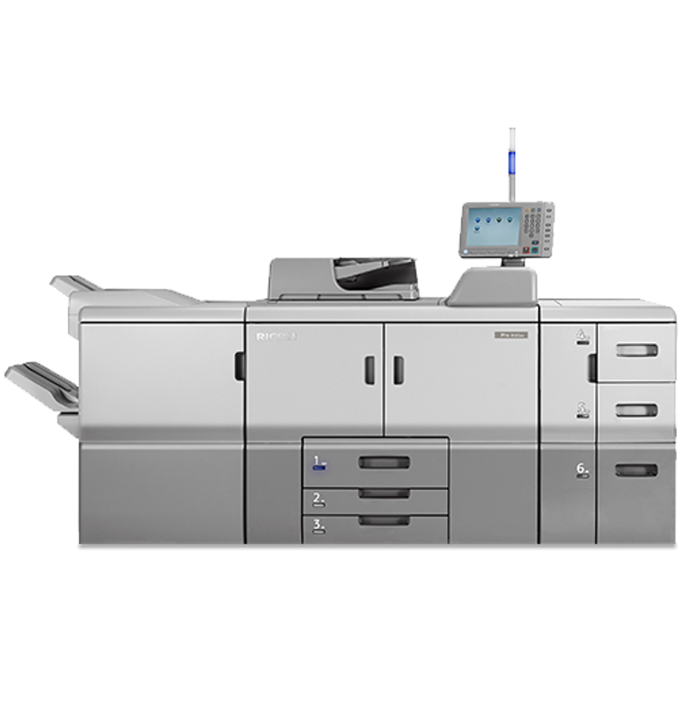 RICOH Pro 8100Se Black and White Cutsheet Printer