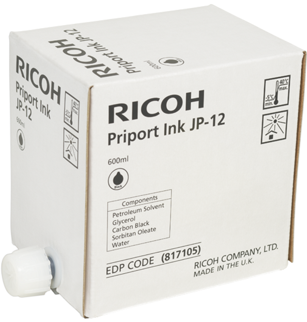 RICOH Black Priport Ink  | Ricoh Latin America - 817105 