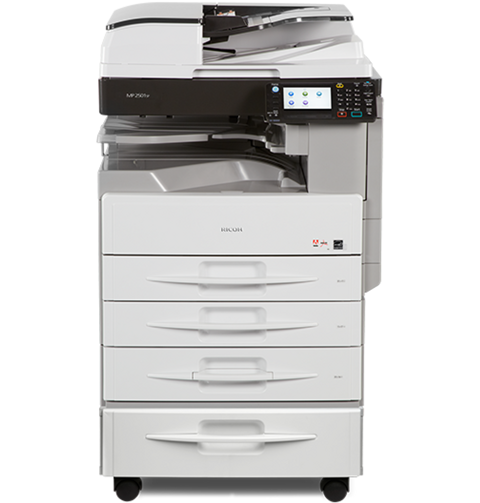 MP 2501SP Black and White Laser Multifunction Printer