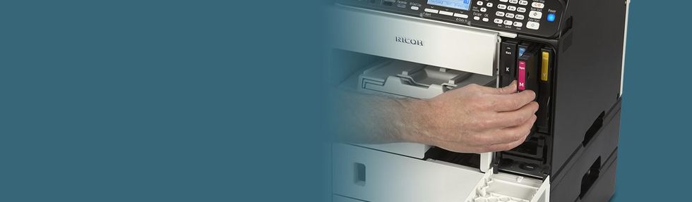 A compact multifunction printer that fits into any workspace