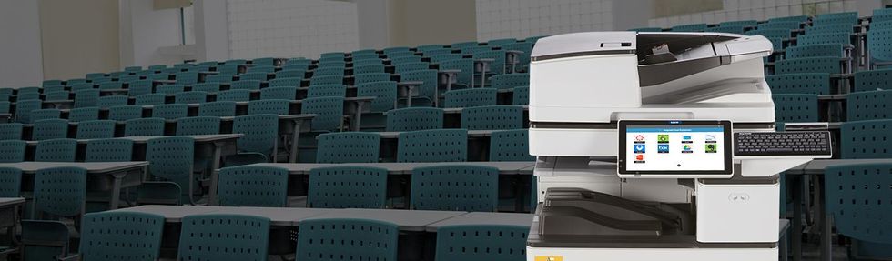 Put all-in-one printer productivity front and center