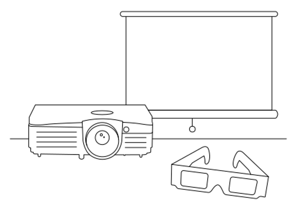 Add impact with 3D projection