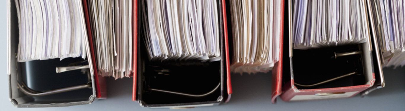 Gestão de Documentos hero image