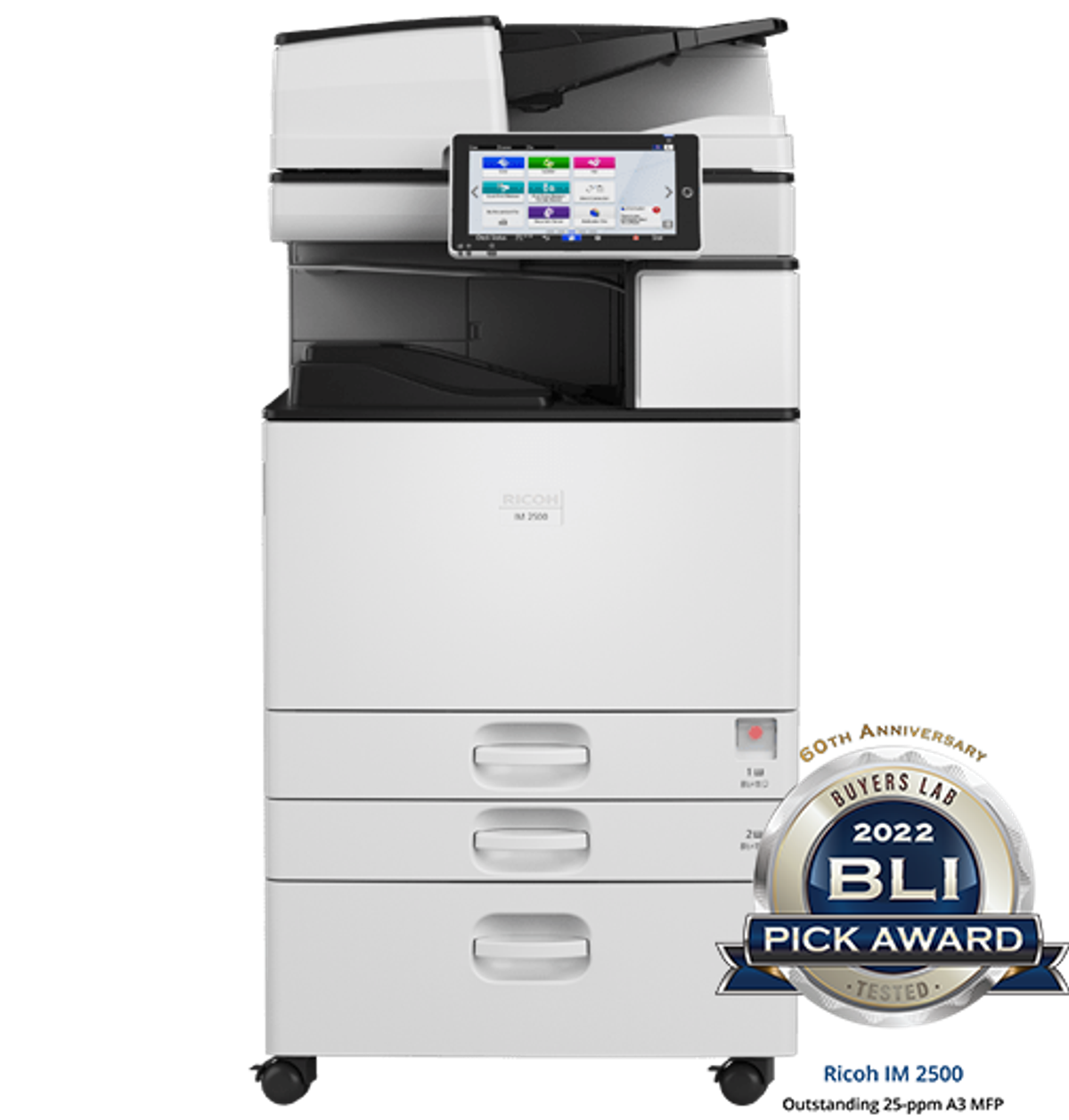 IM 2500 Black and White Laser Multifunction Printer