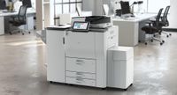 IM 8000 Black and White Laser Multifunction Printer 2