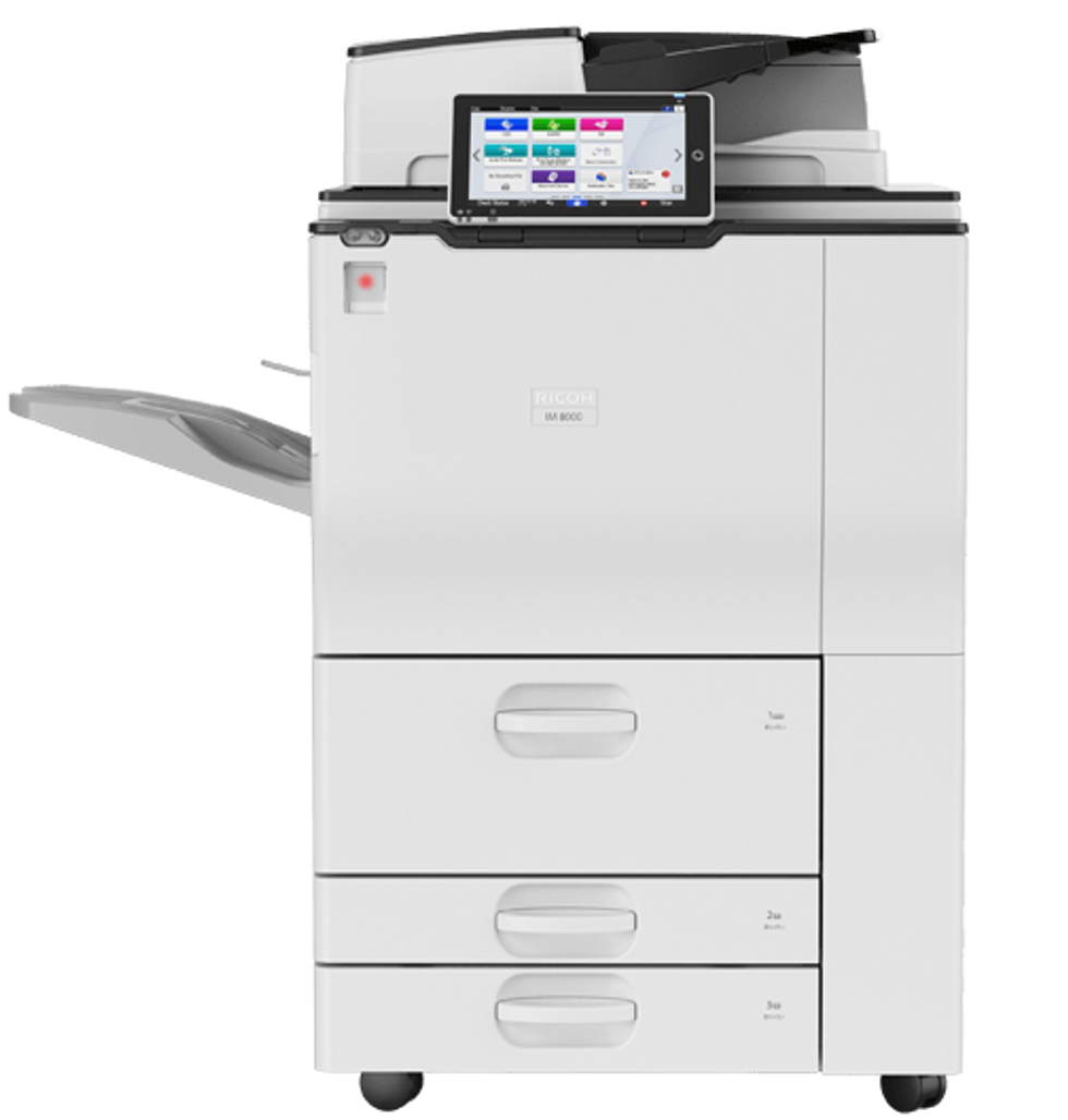 IM 8000 Black and White Laser Multifunction Printer