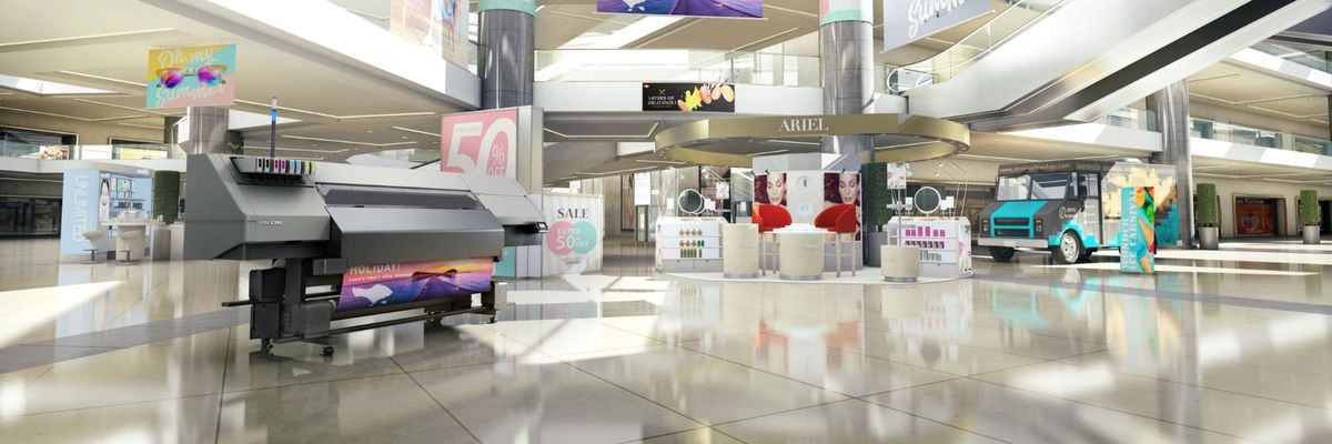 The new latex inks Ricoh ProTM L5160 awarded by Buyers Lab