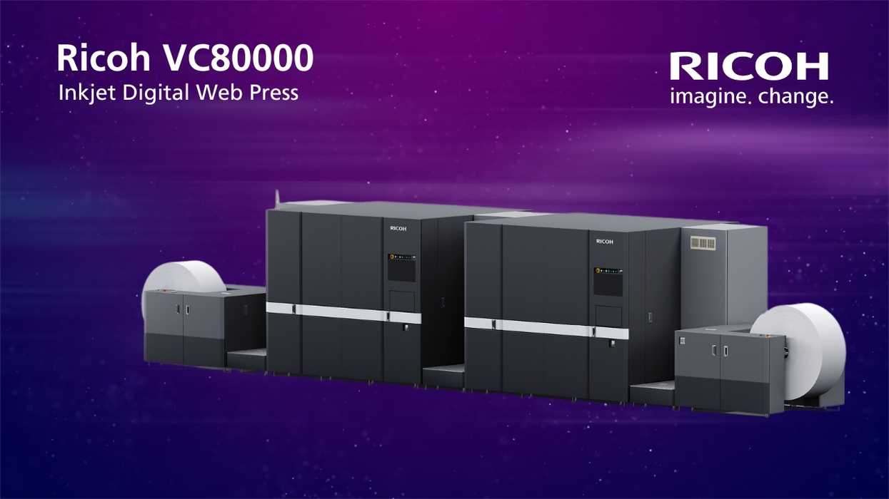 Automation-focused RICOH Pro VC80000 rewrites inkjet productivity for customers