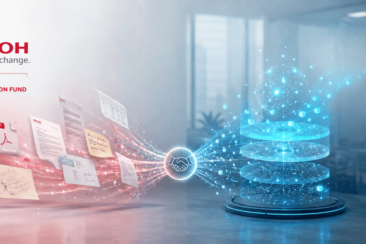 Ricoh invierte en Weaviate, startup de base de datos vectorial nativa de IA, a través del RICOH Innovation Fund