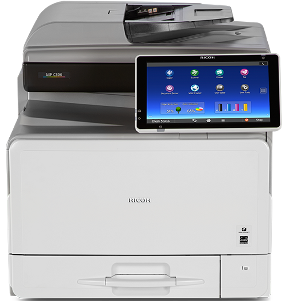 MP C306 Color Laser Multifunction Printer