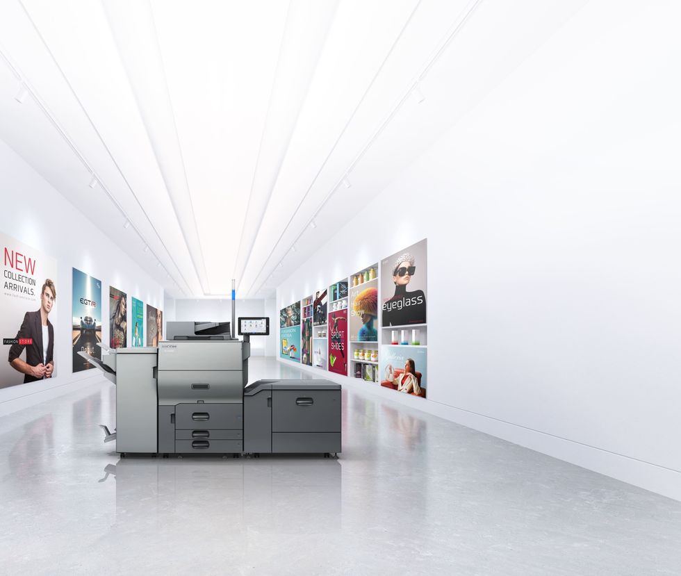 The RICOH Pro C5400 Series: Compact power, professional results