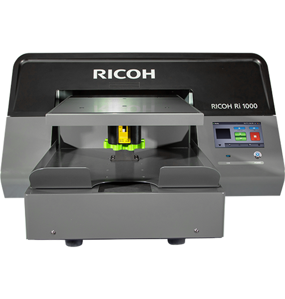 Ri 1000 Impresion directo a Prendas Ricoh America Latina