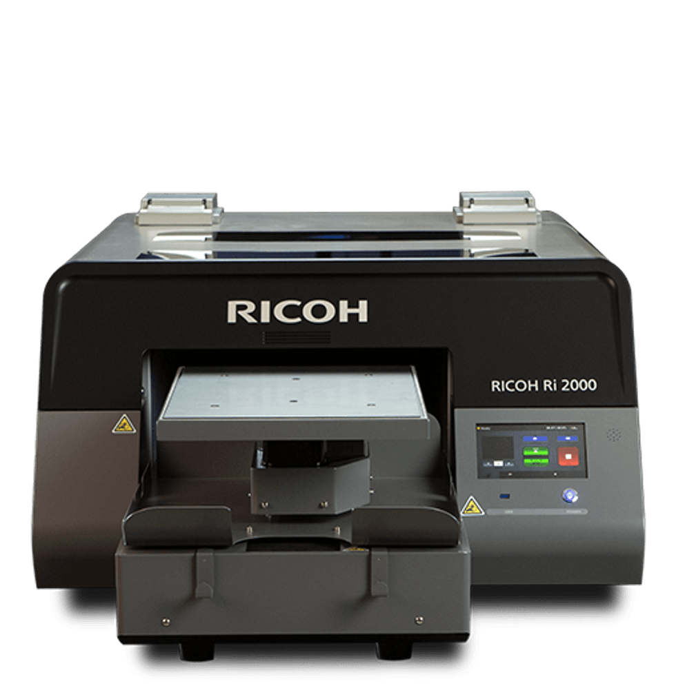 Ri 2000 Impressão direta em tecido | Ricoh América Latina.