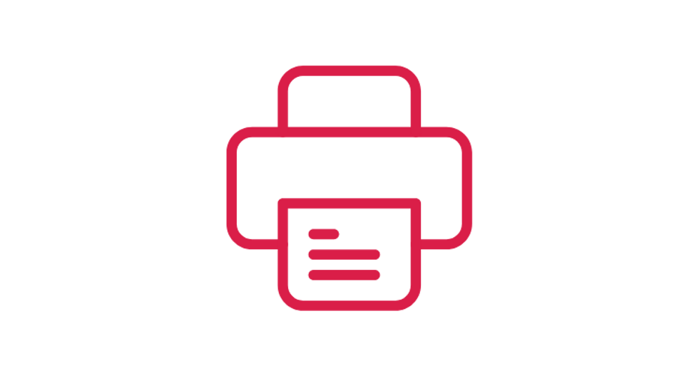 Single print driver