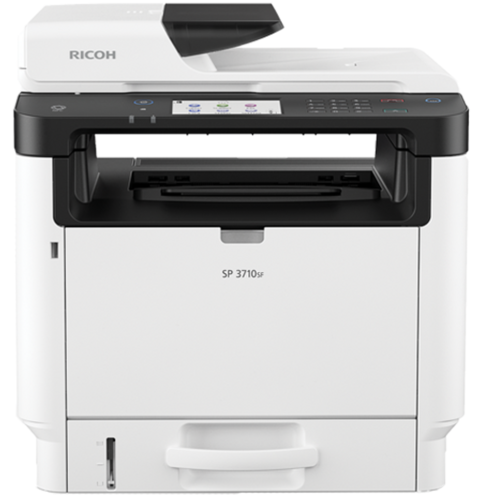 SP 3710SF Black And White Laser Multifunction Printer | Ricoh.